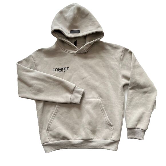 Comfrt Coordinate Pullover Hoodie Sweatshirt Heavyweight Fleece Hoodie Size S - Picture 1 of 9